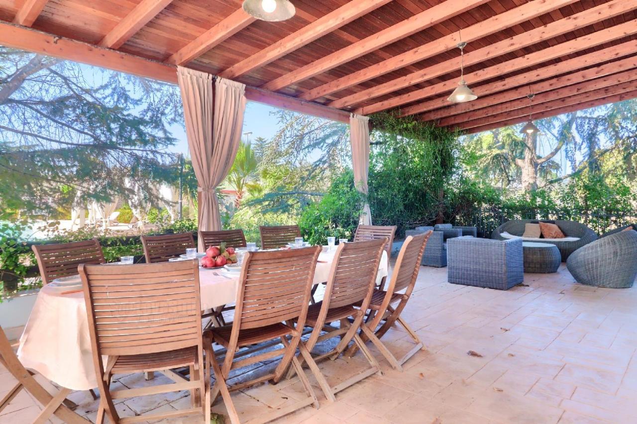 Villa Frande Con Piscina E Campo Calcetto Tennis Corsano  Esterno foto